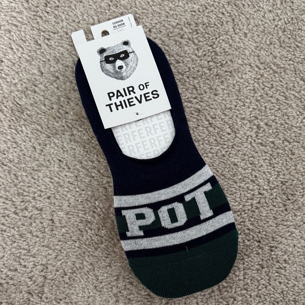 Pair of Thieves Men's Cushion No Show Socks 3 Pack